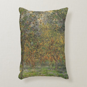 Zitronengarten in Bordighera von Claude Monet Dekokissen