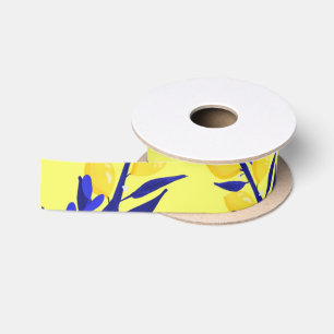 Zitronengelb Satinband