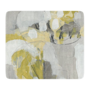 Zitronengelber Nebel Schneidebrett