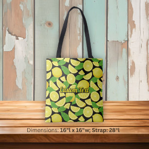 Zitronenhintergrund Tasche