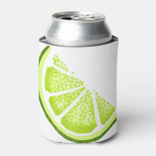 Zitronenlimetten-Keil-Scheibe Dosenkühler