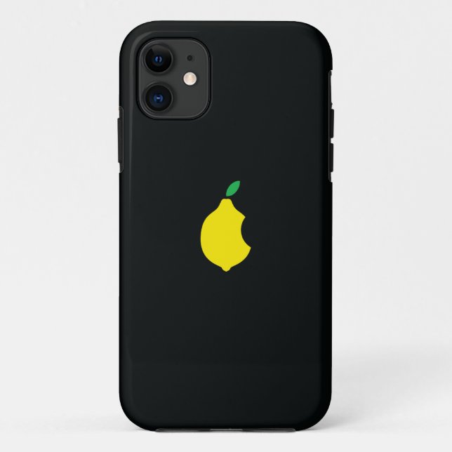 Zitronenlogo kundenspezifischer iPhone 5 Fall Case-Mate iPhone Hülle (Rückseite)