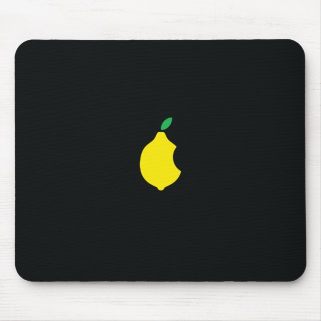 Zitronenlogo mousepad (Vorne)