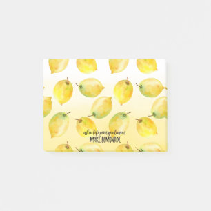 Zitronenmagazin Post-it Klebezettel