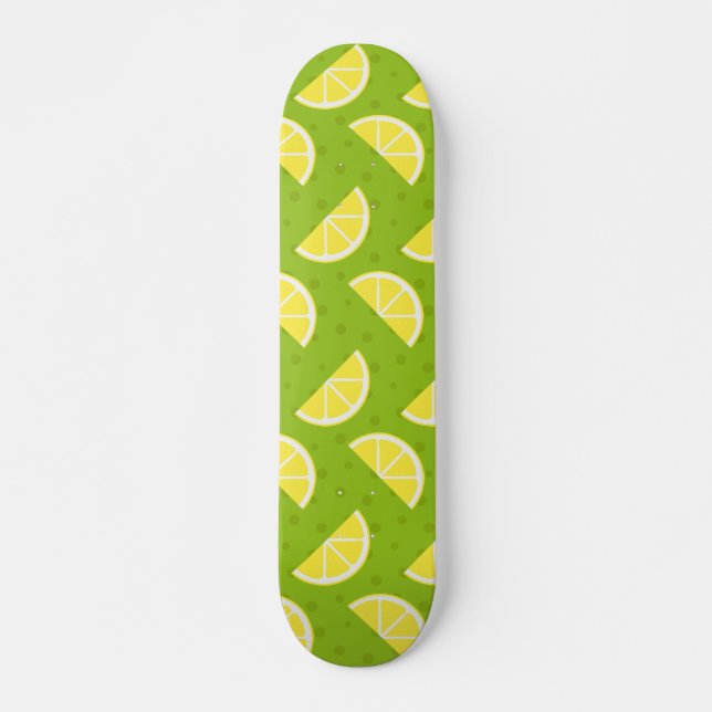 Zitronenmuster Skateboard (Vorne)