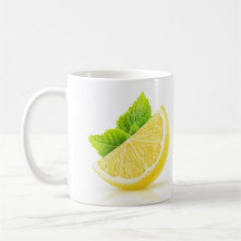 Zitronenscheibe Kaffeetasse