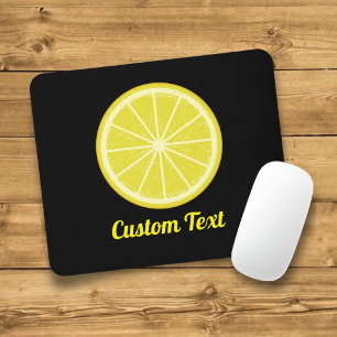 Zitronenscheibe Mousepad