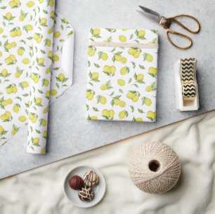 Zitronensommer Geschenkpapier