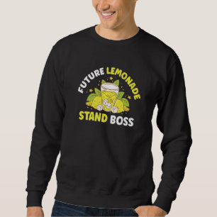 Zitronenstand Zitronensaft Selbstgemachte Limonade Sweatshirt