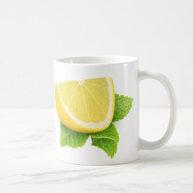 Zitronenstück Kaffeetasse (Rechts)