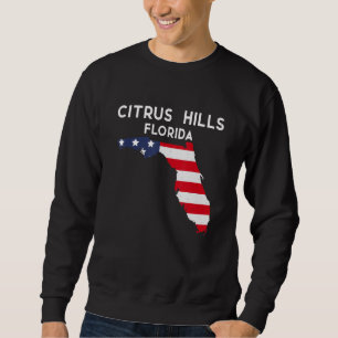 Zitrus-Hügel Florida USA Staat Amerika Reise Flor Sweatshirt