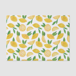 Zitrus Lemon Fruchtmuster Tissue Seidenpapier