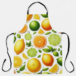 Zitrus-Schürze Zesty Citrus Harvest – Orangen- und Schürze