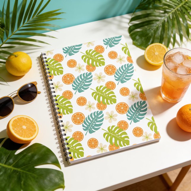 Zitrus Tropisch Notizblock (Citrus Tropical Notebook)
