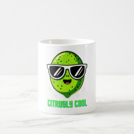 ZitrusCool Funny Seriös Coole Limone Sonnenbrille Kaffeetasse