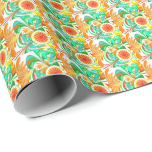 Zitrusexplosion Geschenkpapier