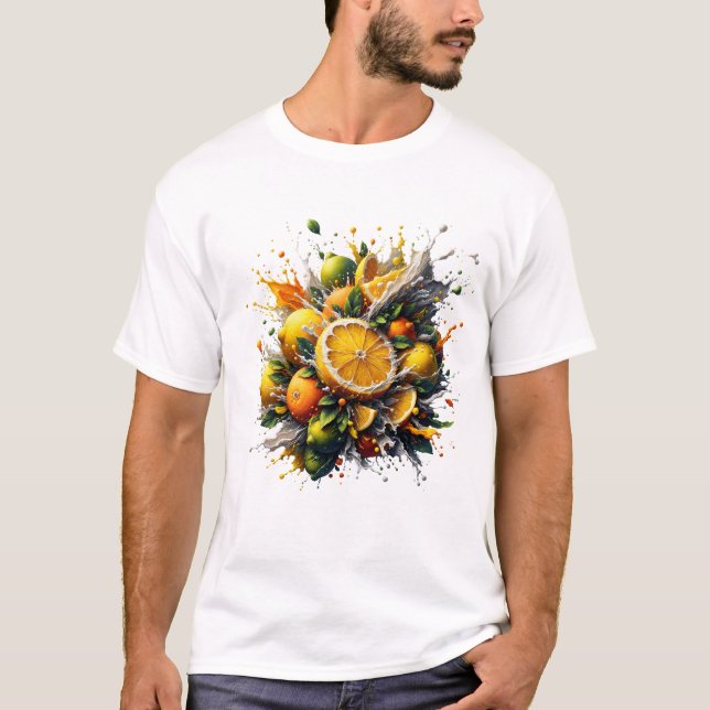 Zitrusexplosion T-Shirt (Vorderseite)
