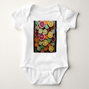 Zitrusfrucht Baby Strampler