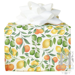 Zitrusfrucht-Einwickelpapier Geschenkpapier