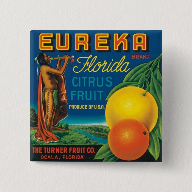 Zitrusfrucht Eurekas Florida Button (Vorderseite)