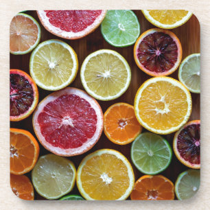 Zitrusfrucht Getränkeuntersetzer