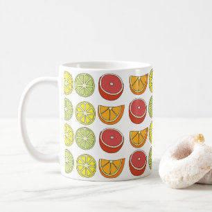Zitrusfrucht  kaffeetasse