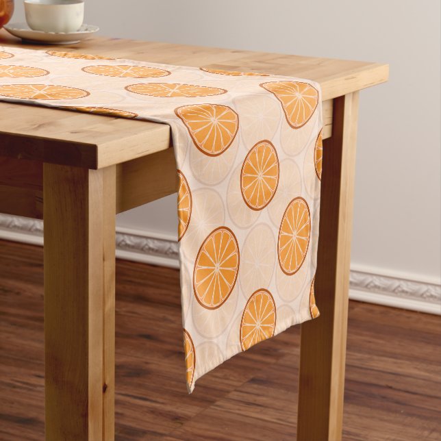 Zitrusfrucht Orangen Tischläufer (Beispiel)
