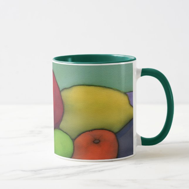 Zitrusfrucht-u. Granatapfel-Tasse 2 Tasse (Rechts)