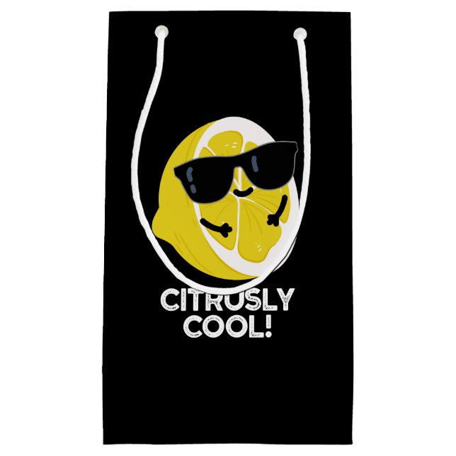 Zitrusfrüchte Coole Zitrusfrüchte Pub Dark BG Kleine Geschenktüte (Vorderseite)