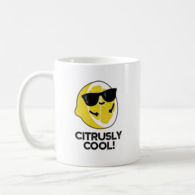 Zitrusfrüchte Coole Zitrusfrüchte-Puppe Kaffeetasse (Links)
