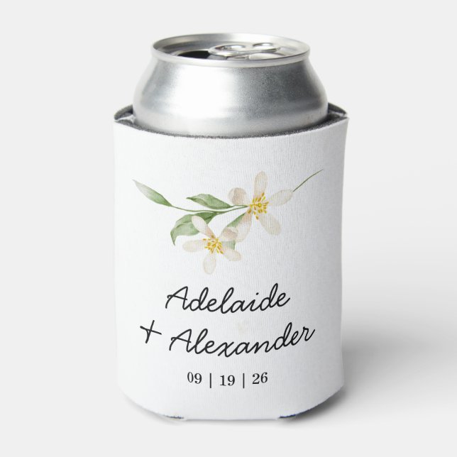 Zitrusfrüchte-Hochzeit im Mittelmeerraum Dosenkühler (Kanne Vorderseite)