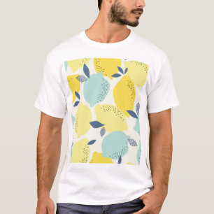 Zitrusfrüchte, lebendiges, nahtloses Muster. T-Shirt