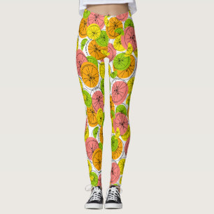 Zitrusfrüchte Leggings