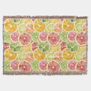 Zitrusfrüchte Limette Zitrone Orange Grapefruit Decke