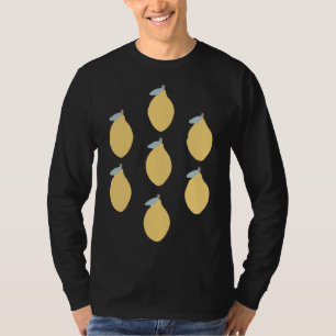 Zitrusfrüchte mit symmetrischem Muster T-Shirt