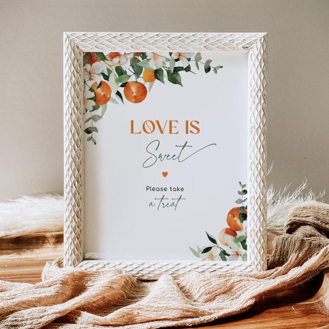 Zitrusfrüchte-Orangen-Liebe, hauptsächlich Süßkart Poster (Von Creator hochgeladen)