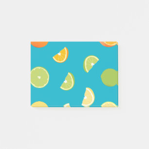 Zitrusfrüchte Post-it Klebezettel