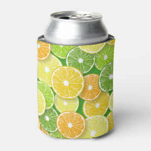 Zitrusfrüchte-Scheiben Pop Art 3 Dosenkühler