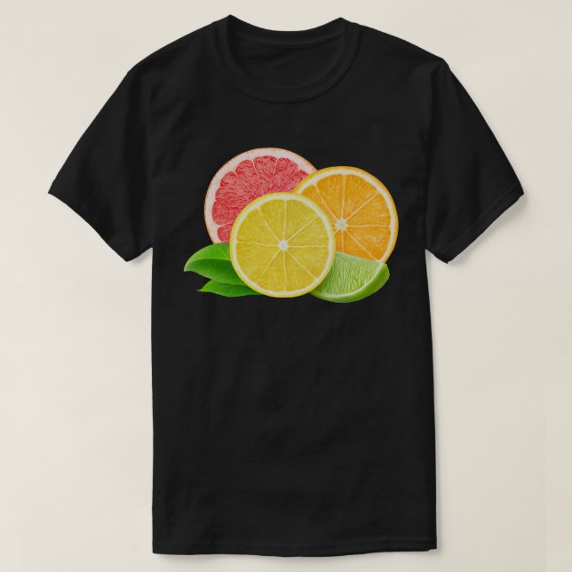 Zitrusfrüchte T-Shirt (Design vorne)