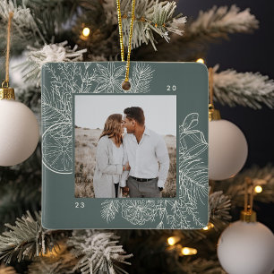 Zitrusfrüchte und Gewürze   Elegantes Foto Keramikornament