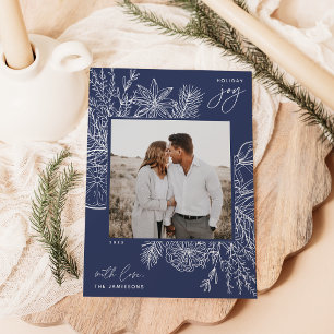 Zitrusfrüchte und Gewürze Holiday Joto Foto Card Feiertagskarte