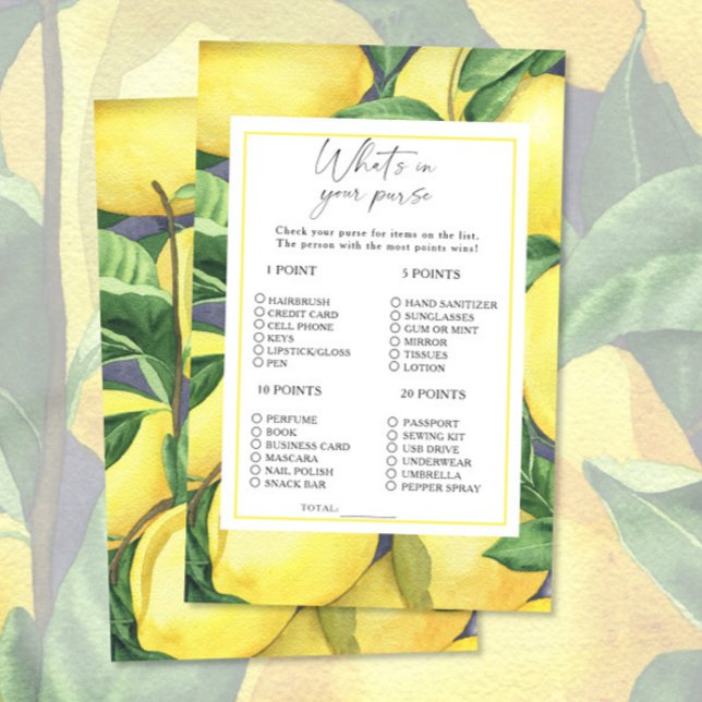 Zitrusfrüchte - Was ist in deinem Geldbörsenspiel? (Von Creator hochgeladen)