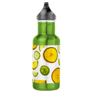 Zitrusfrüchte Wasserflasche aus rostfreiem Stahl