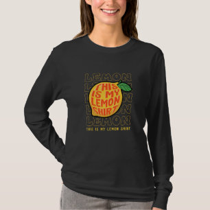 Zitrusfrüchte Zitronenbäume Tropischer Sommerlemon T-Shirt