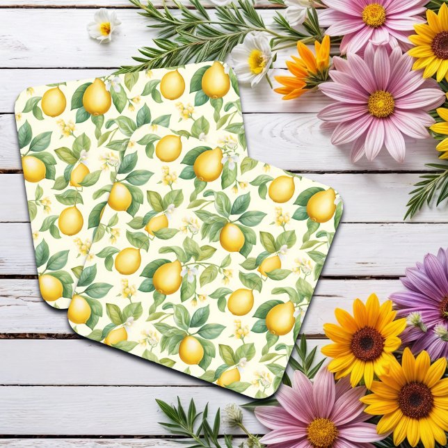 Zitrusfrüchte-Zitrusfrüchte Getränkeuntersetzer (Von Creator hochgeladen)