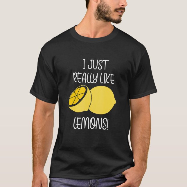 Zitrusfrüchte Zitrusfrüchte Zitrusfrüchte Zitronen T-Shirt (Vorderseite)