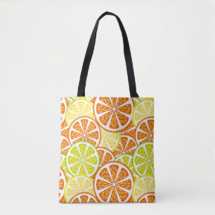 Zitrusfruchtmuster Tasche