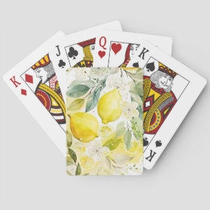 Zitrusgrün Spielkarten