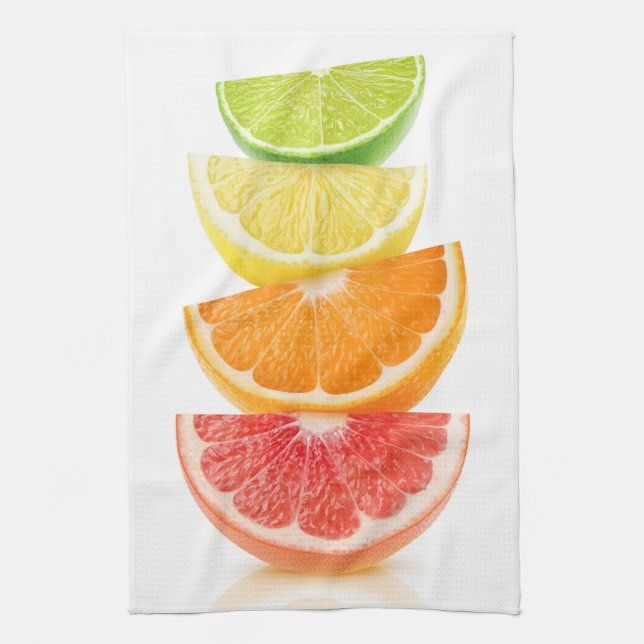 Zitruspyramide Geschirrtuch (Vertikal)