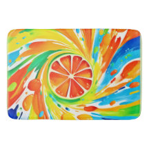 Zitruswirbeln Splash-Design